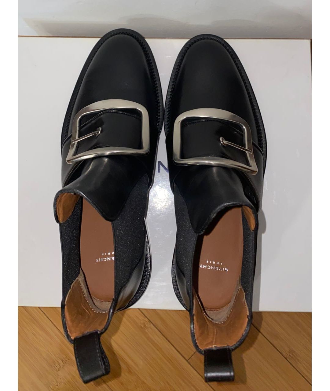 GIVENCHY Черные кожаные ботинки, фото 3