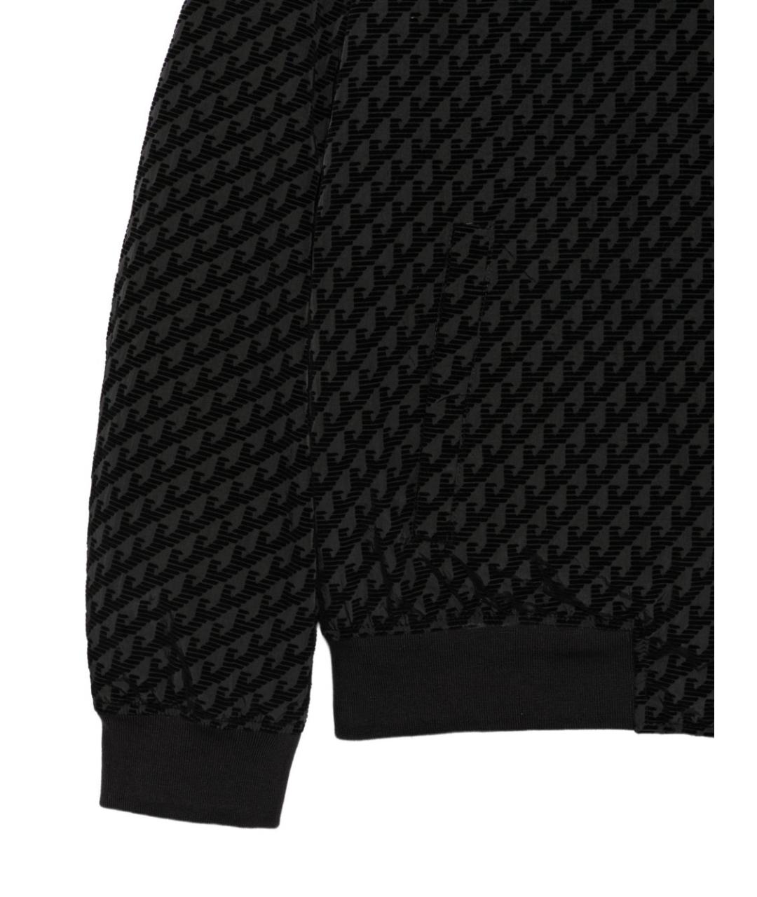 EMPORIO ARMANI Черное полиамидовое пальто, фото 3