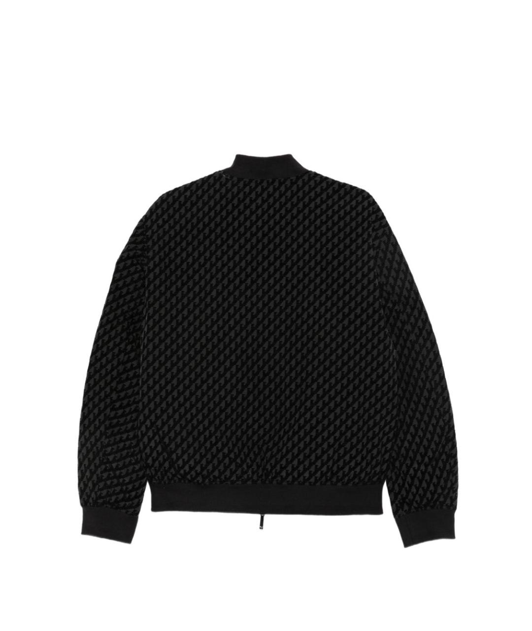 EMPORIO ARMANI Черное полиамидовое пальто, фото 2