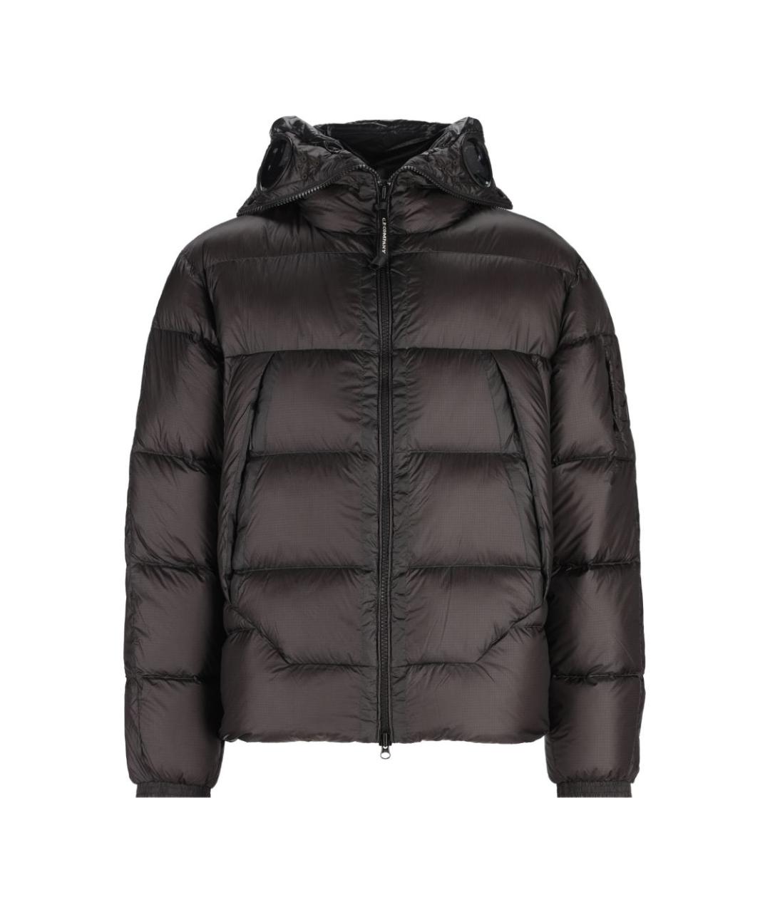 CP COMPANY Черная полиамидовая куртка, фото 1