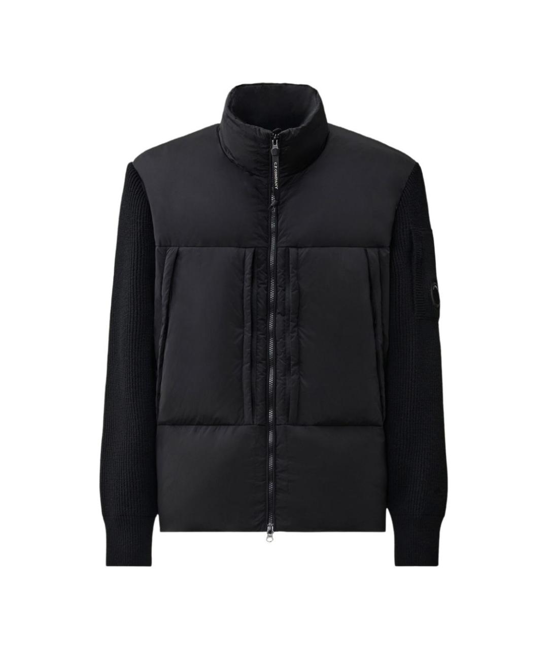 CP COMPANY Черная шерстяная куртка, фото 1