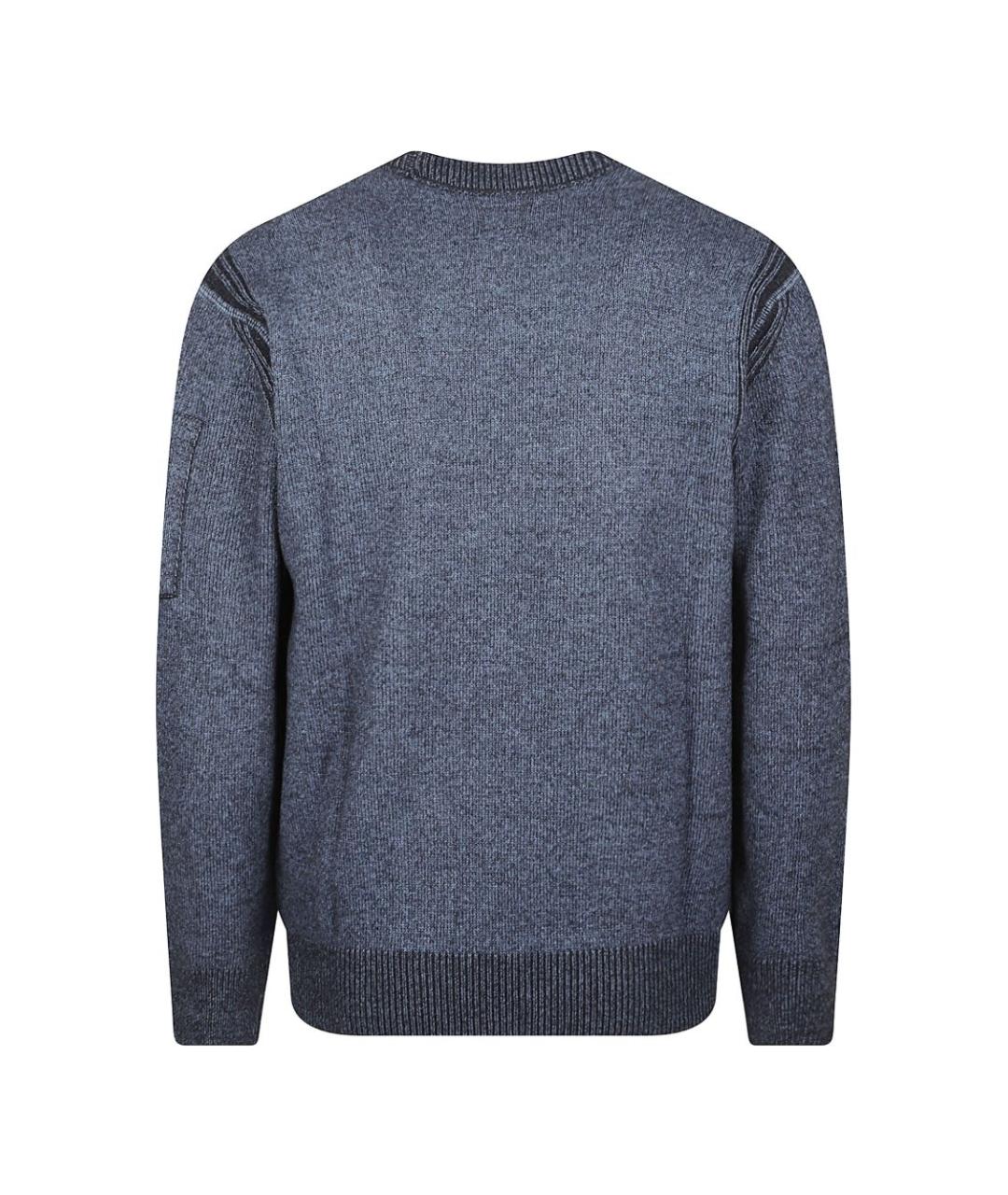 CP COMPANY Синий полиамидовый джемпер / свитер, фото 2
