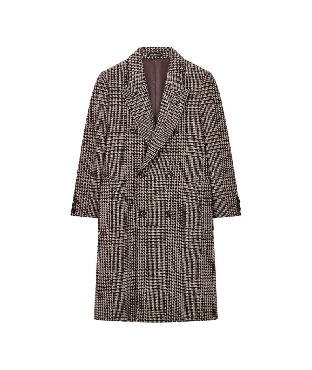 EMPORIO ARMANI Серое пальто, фото 1