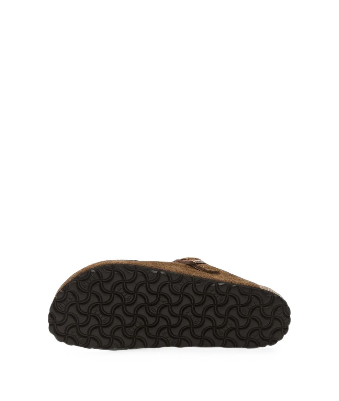 BIRKENSTOCK Коричневые замшевые сандалии, фото 6