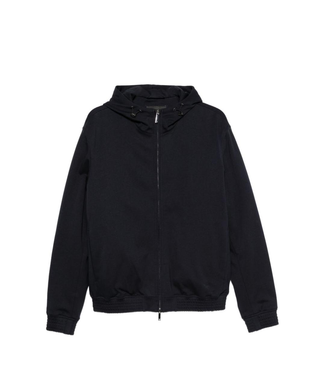 EMPORIO ARMANI Синяя шерстяная куртка, фото 1