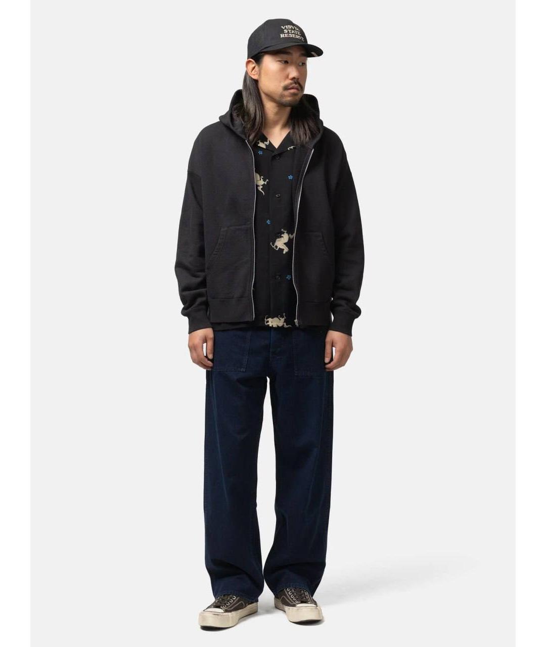 VISVIM Синие прямые джинсы, фото 4