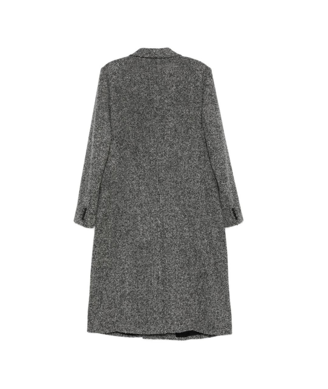 EMPORIO ARMANI Серое полиамидовое пальто, фото 2