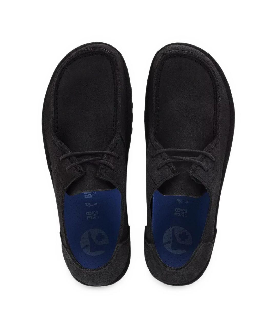 BIRKENSTOCK Черные замшевые ботинки, фото 4