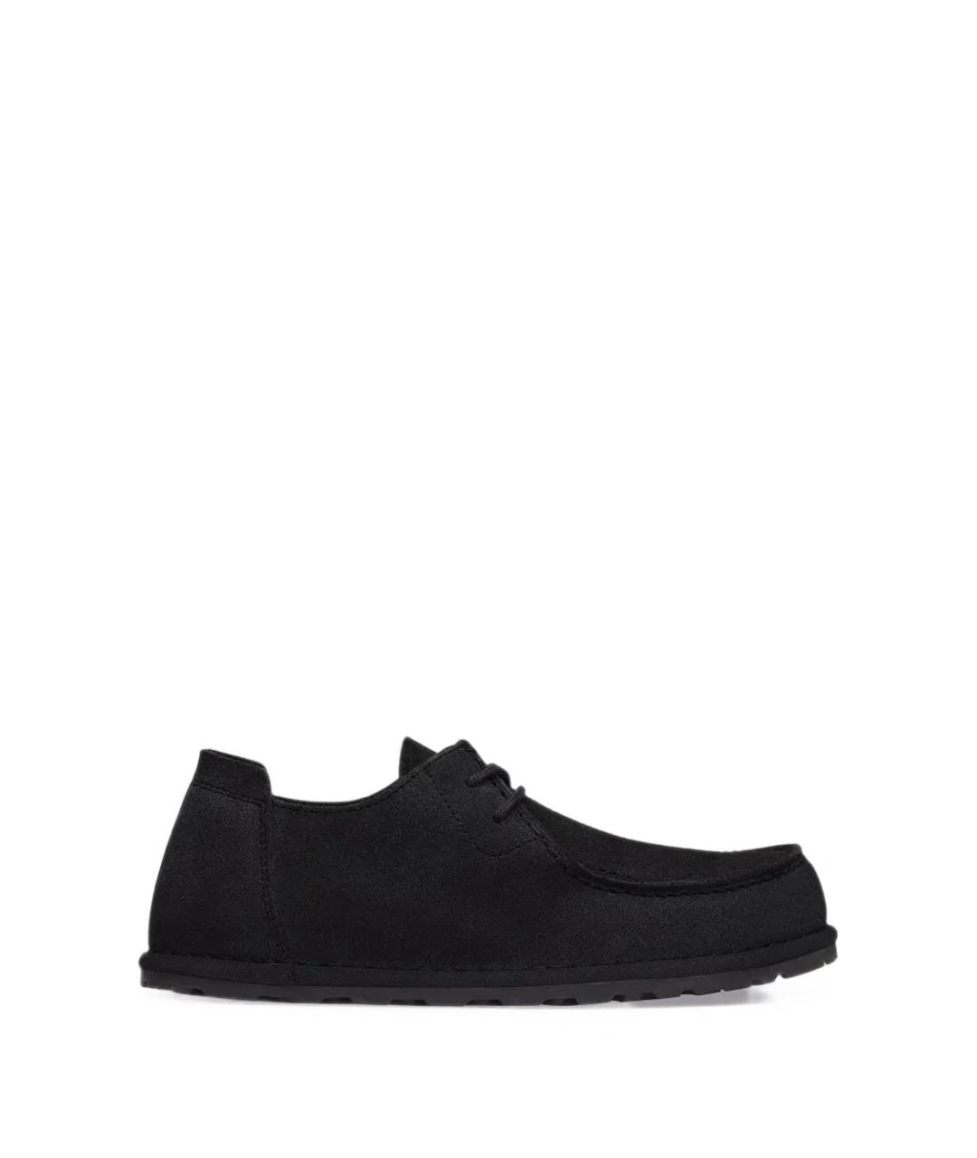 BIRKENSTOCK Черные замшевые ботинки, фото 1