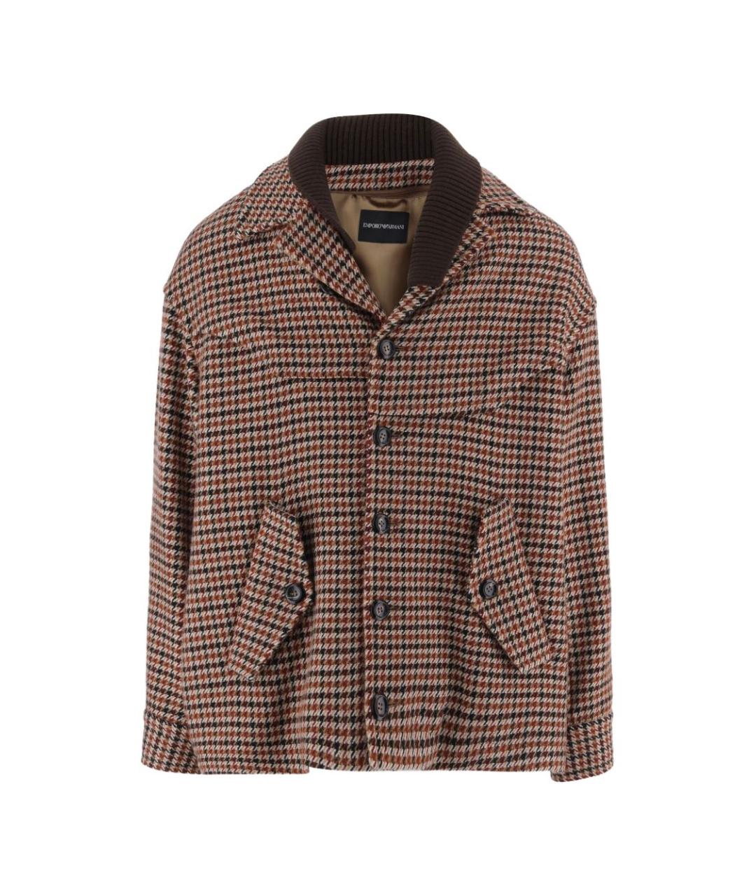 EMPORIO ARMANI Мульти шерстяная куртка, фото 1