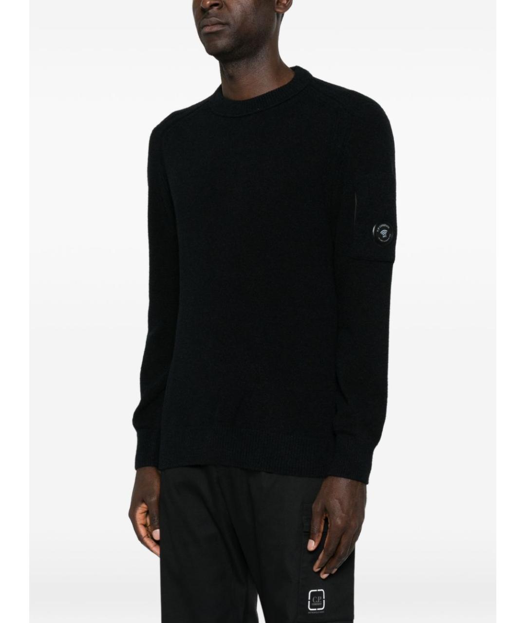 CP COMPANY Черный полиамидовый джемпер / свитер, фото 4