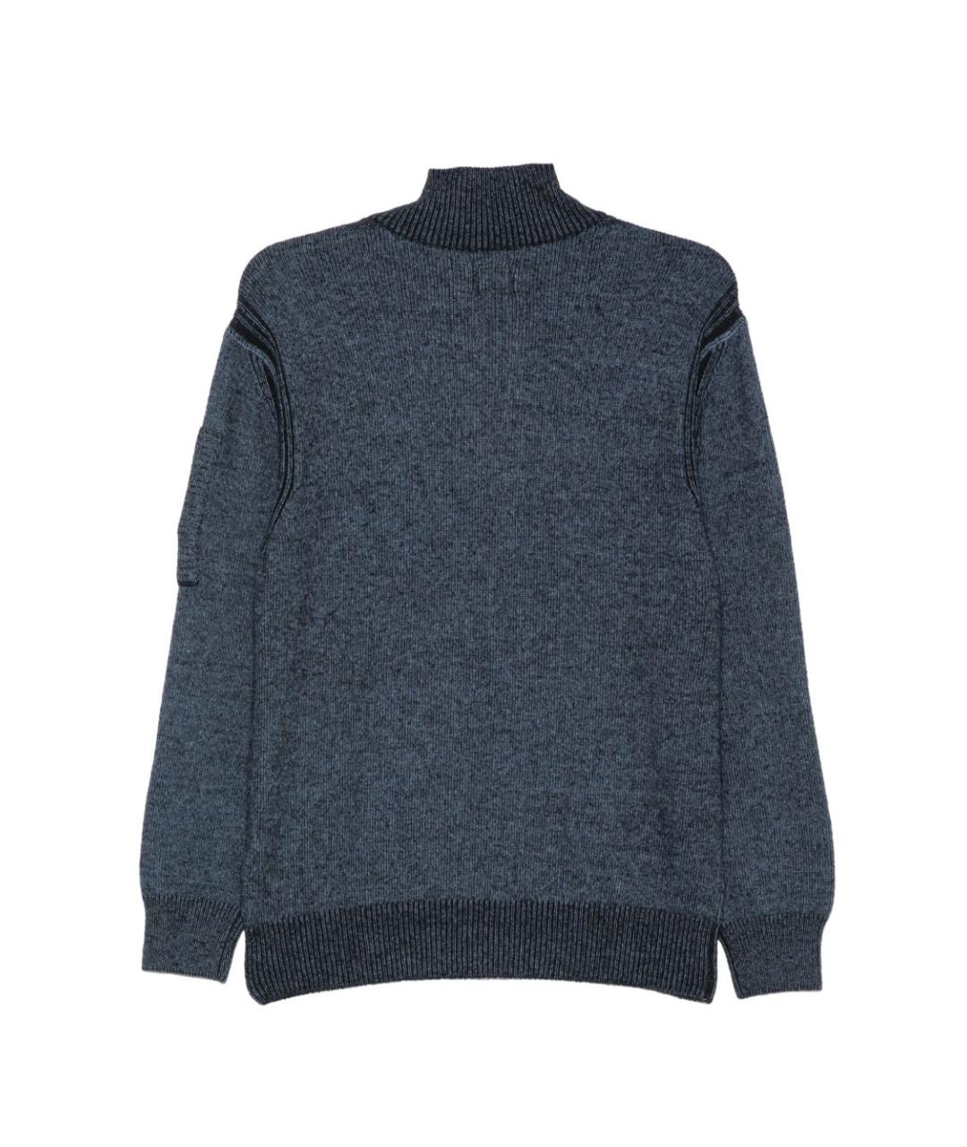 CP COMPANY Синий полиамидовый джемпер / свитер, фото 3