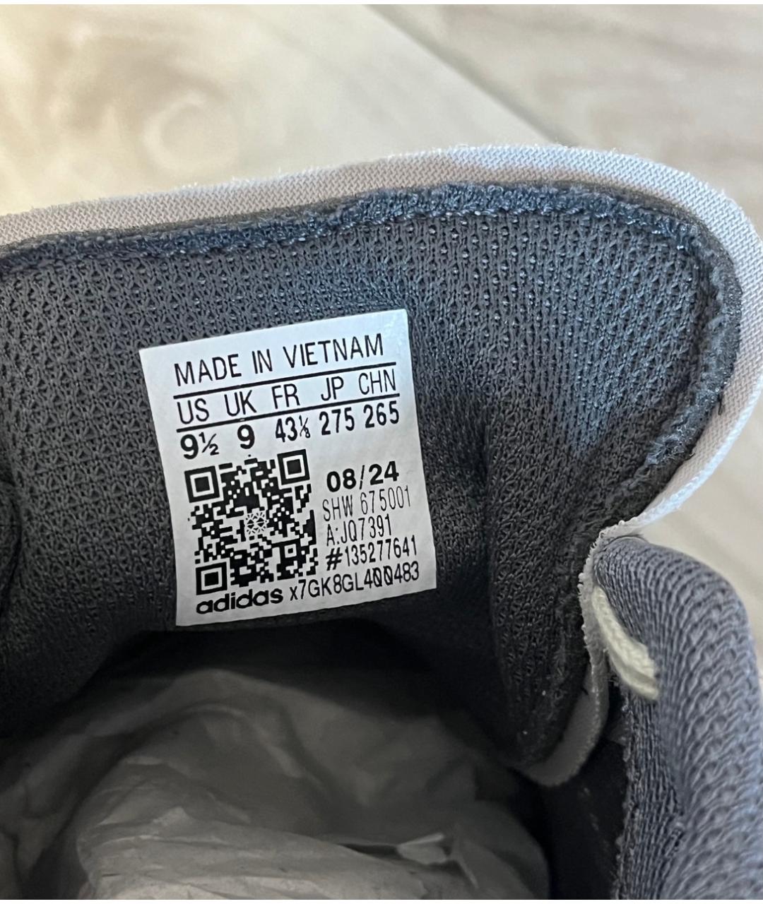 ADIDAS Серые низкие кроссовки / кеды, фото 7