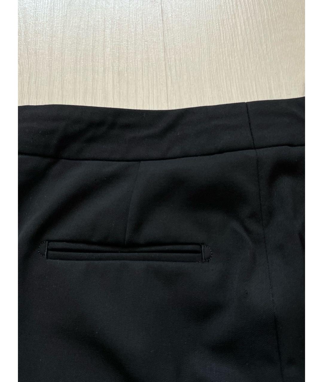 TOM FORD Черные шерстяные брюки узкие, фото 6