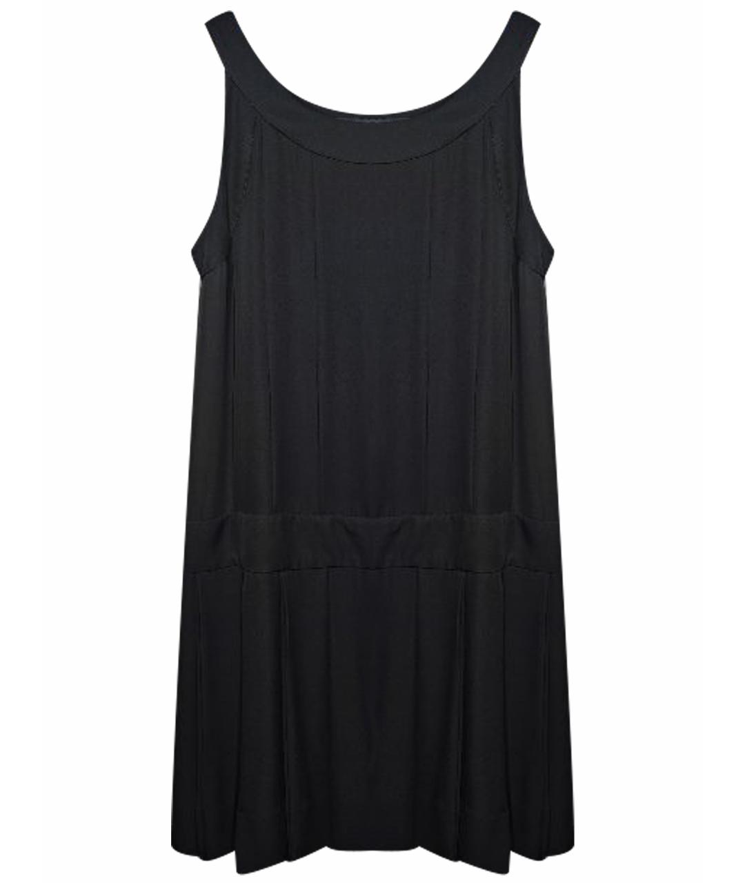 MARC BY MARC JACOBS Черное шелковое повседневное платье, фото 1