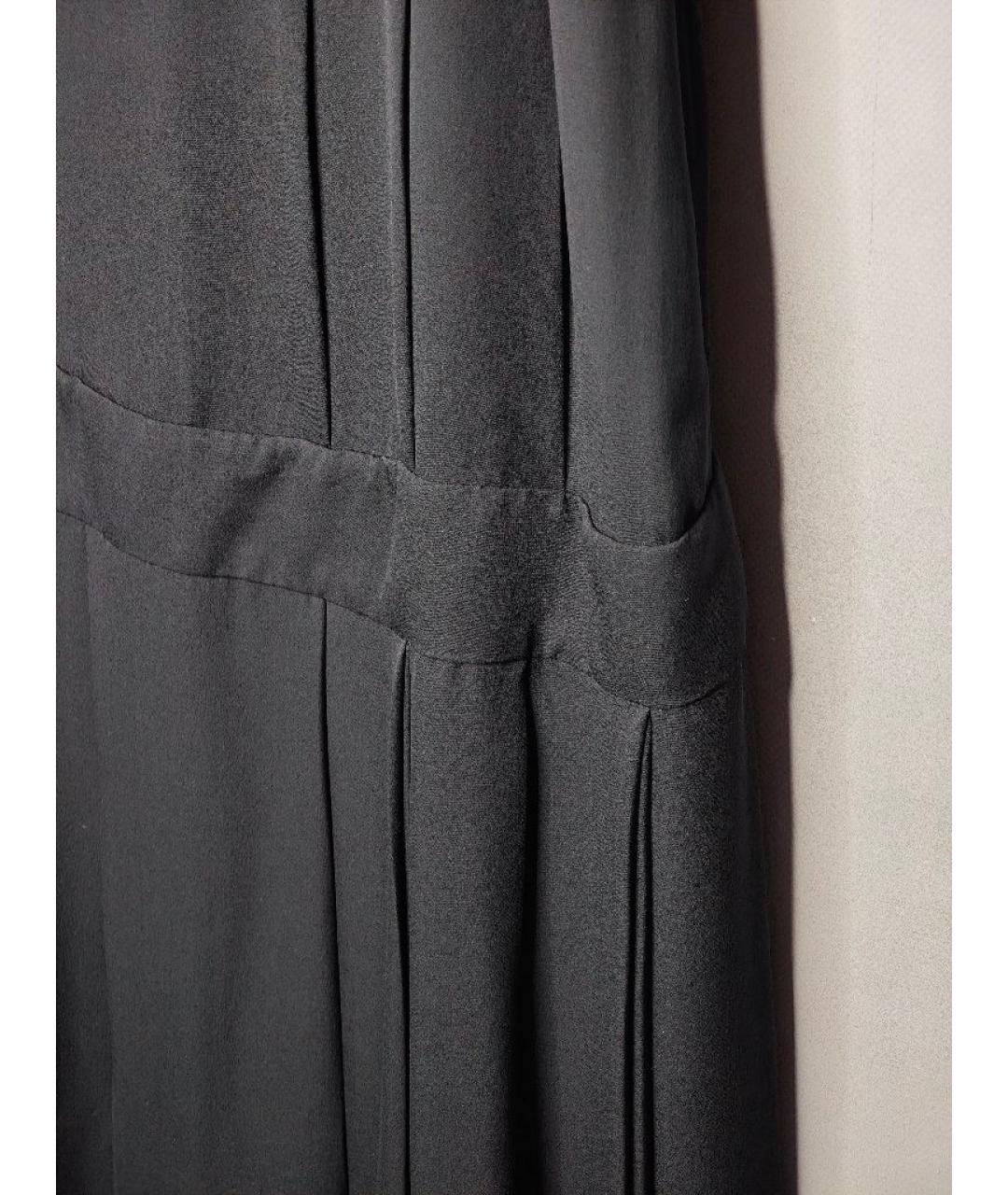 MARC BY MARC JACOBS Черное шелковое повседневное платье, фото 4