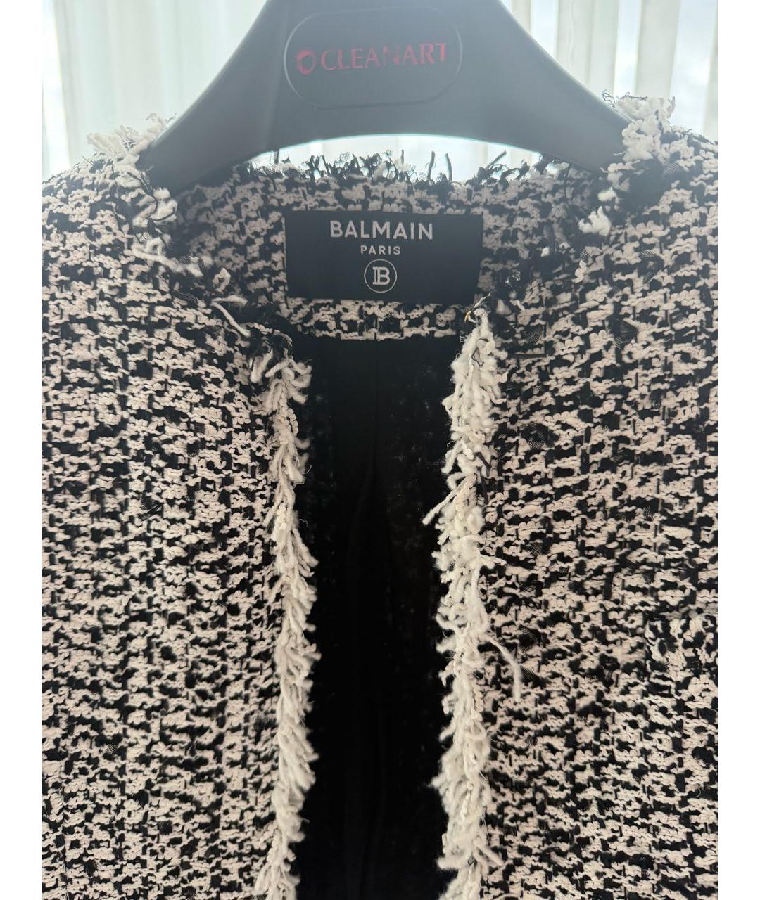 BALMAIN Твидовый жакет/пиджак, фото 4