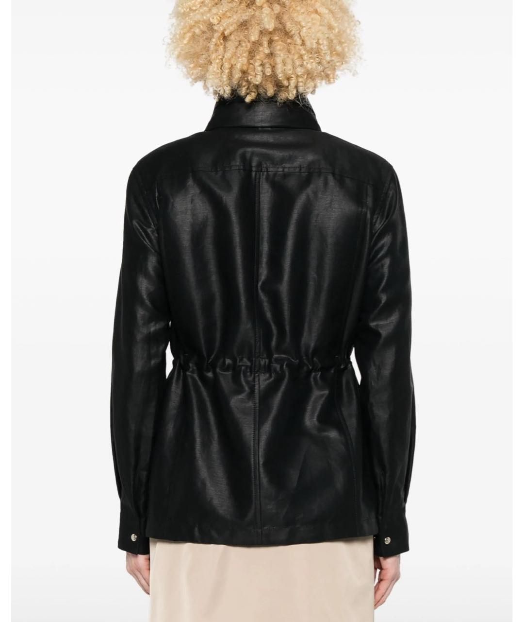 MONCLER Черная куртка, фото 4