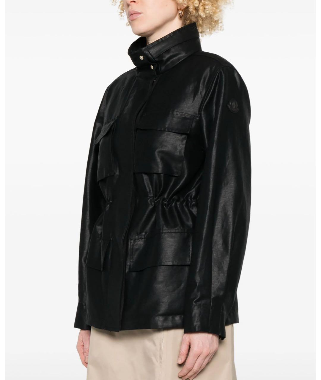 MONCLER Черная куртка, фото 3