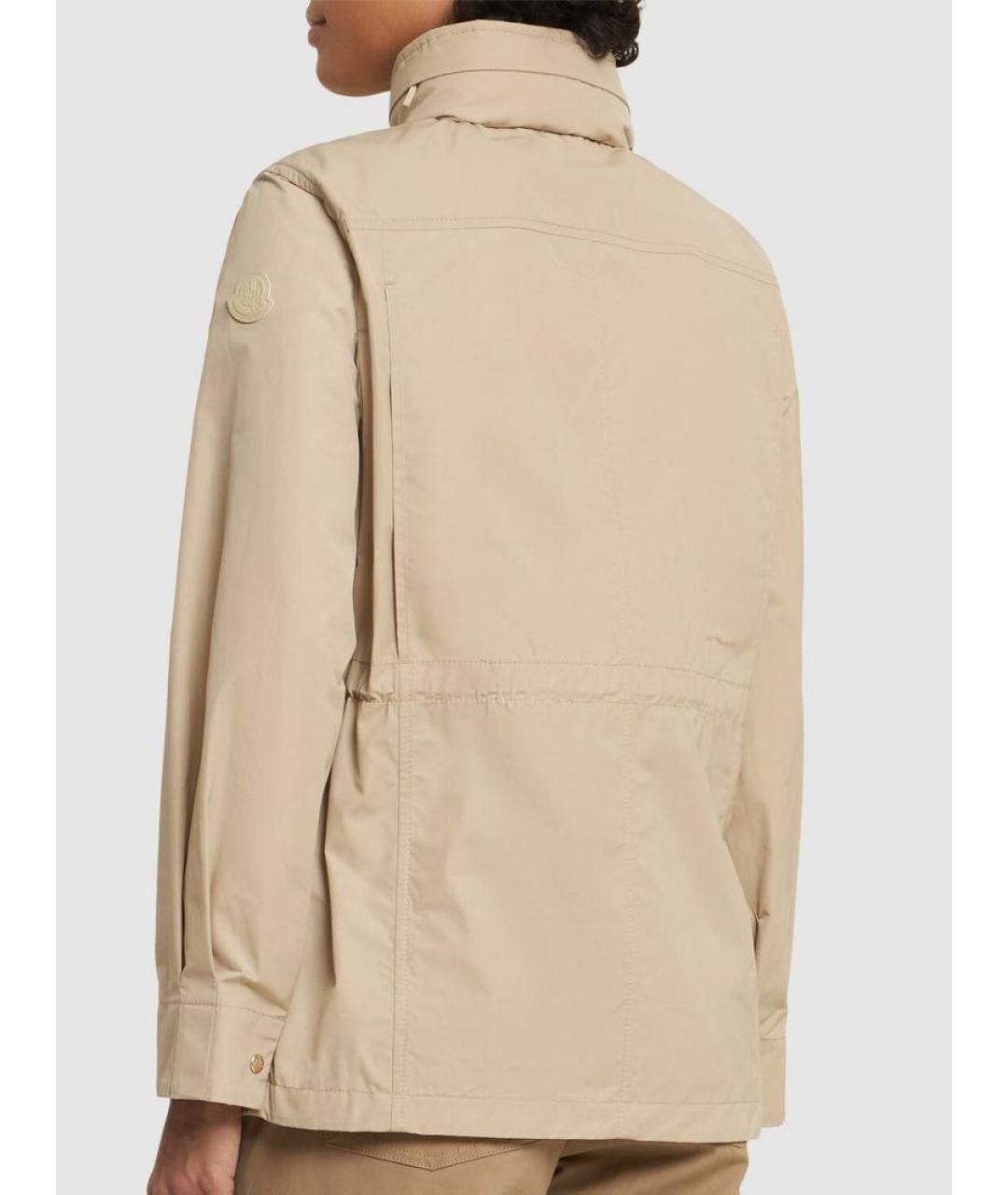 MONCLER Бежевая парка, фото 5