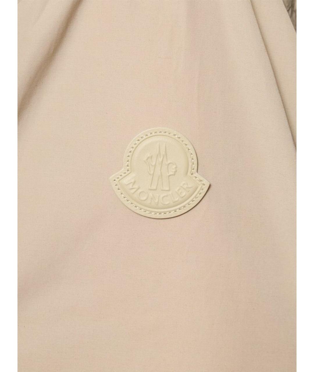 MONCLER Бежевая парка, фото 3