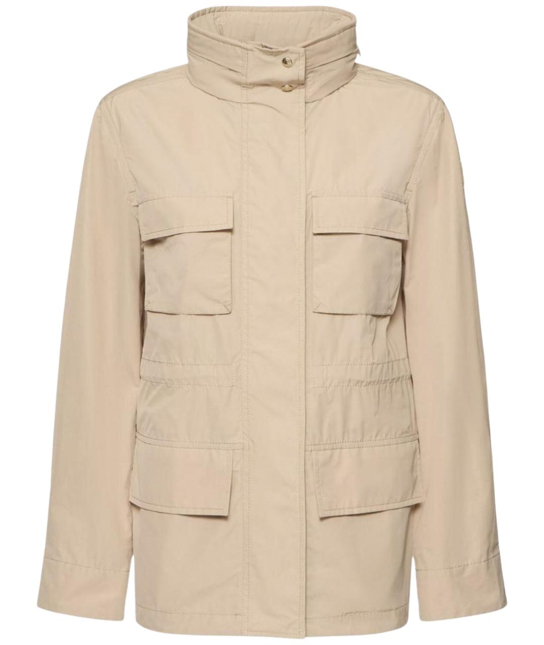 MONCLER Бежевая парка, фото 1