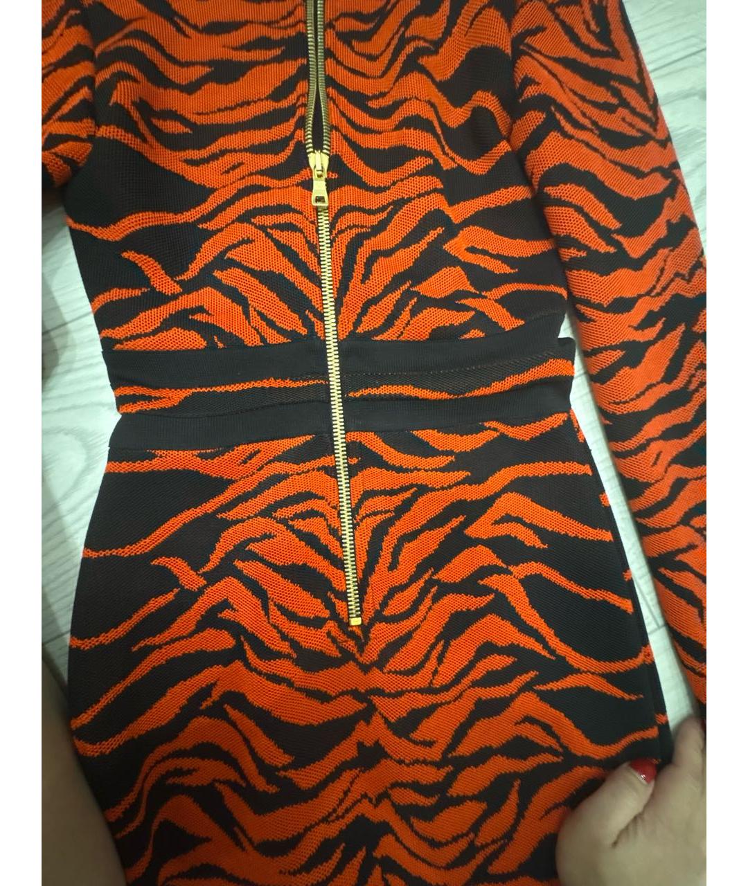 BALMAIN Вискозное платье, фото 4