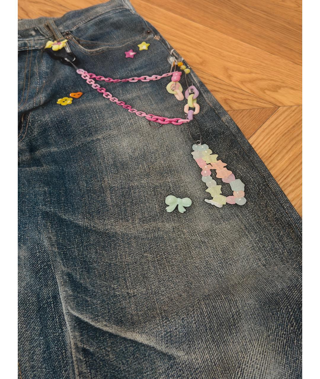 ACNE STUDIOS Мульти хлопковые джинсы, фото 5