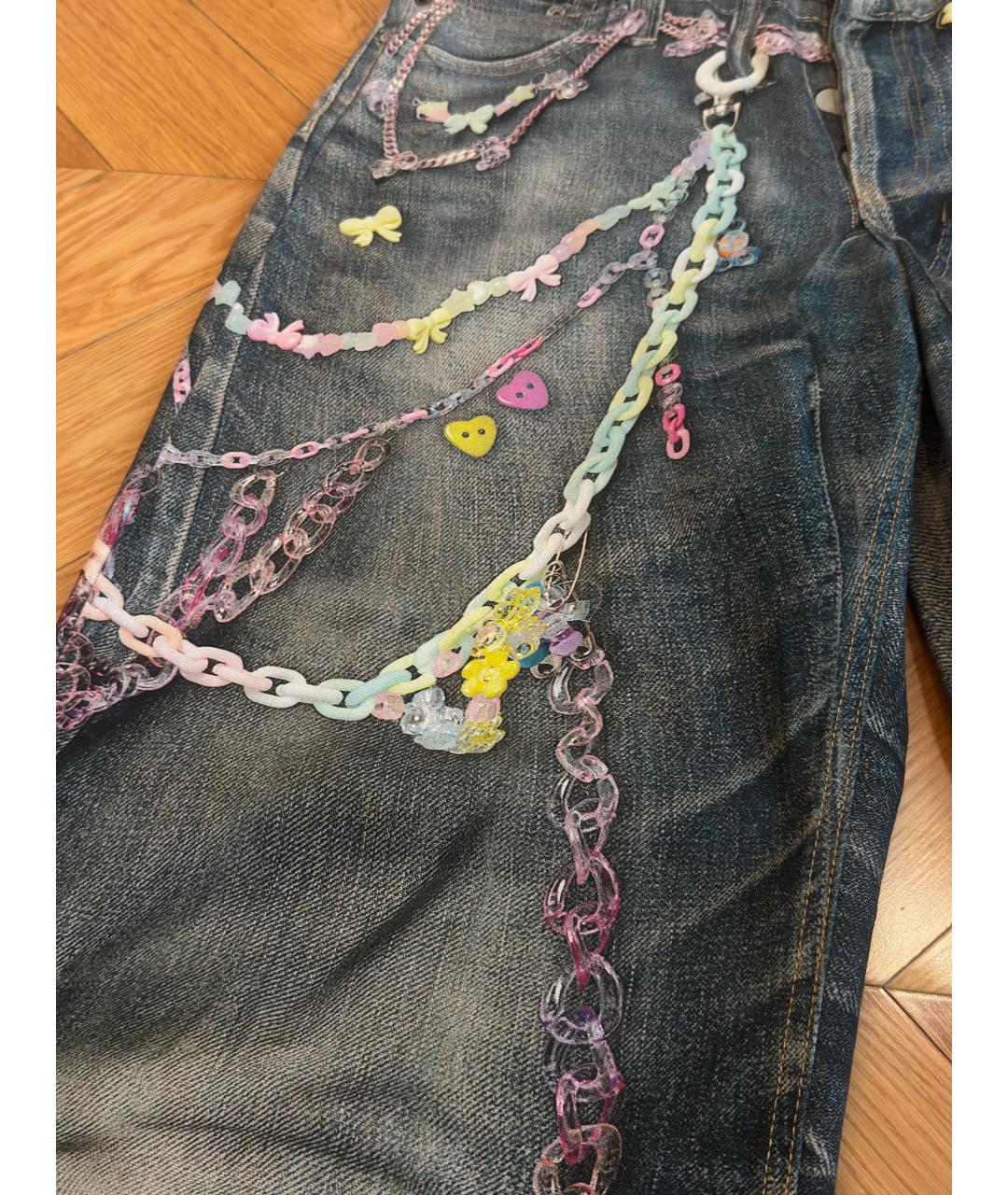 ACNE STUDIOS Мульти хлопковые джинсы, фото 4