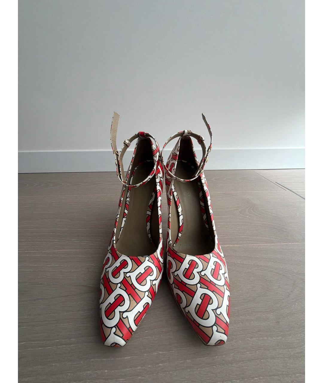 BURBERRY Мульти кожаные туфли, фото 2