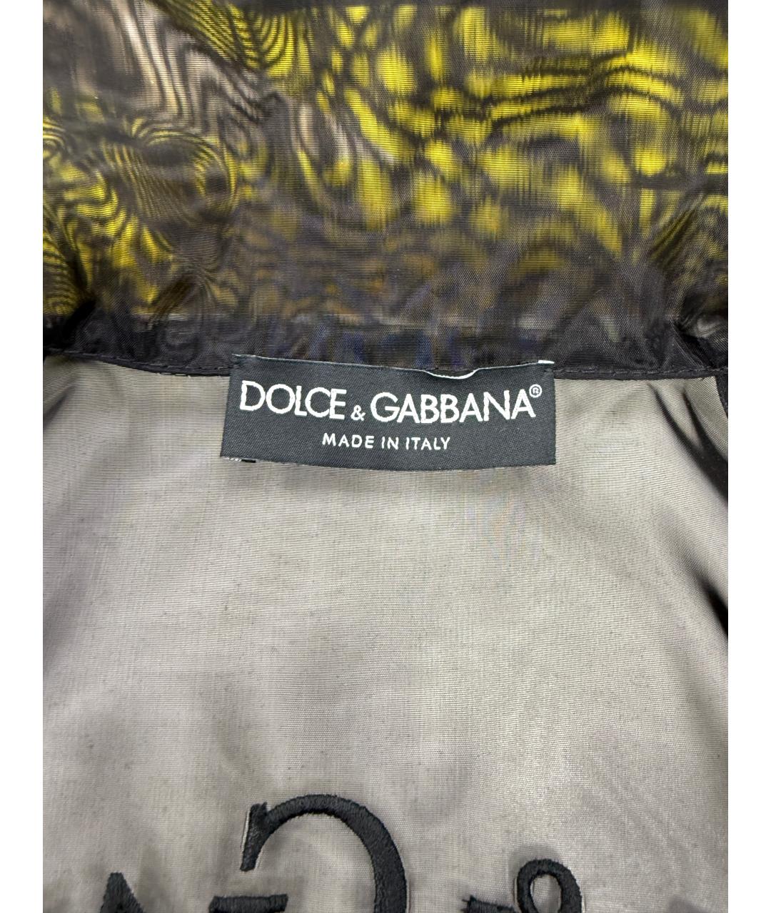 DOLCE&GABBANA Черная куртка, фото 4