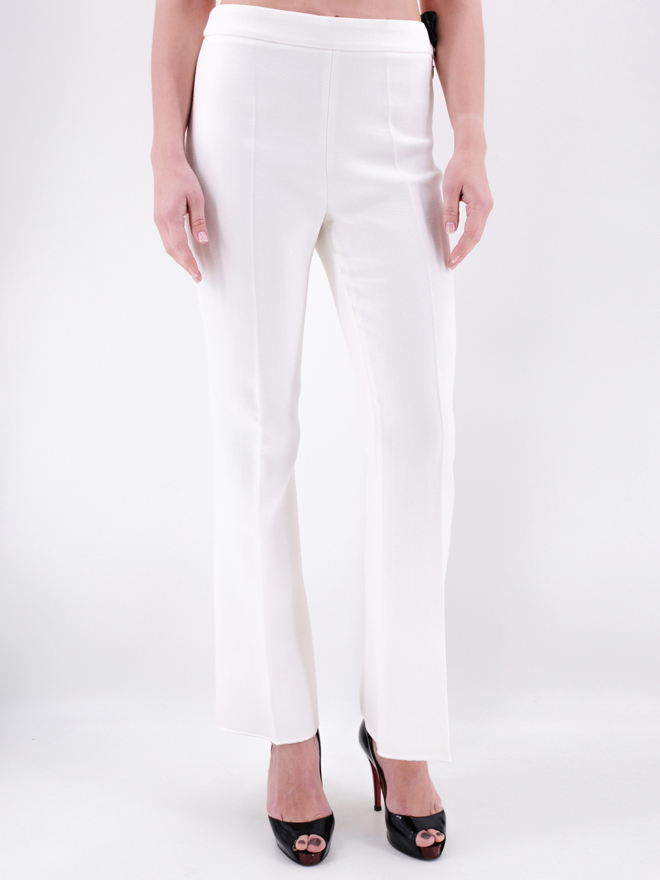 GIAMBATTISTA VALLI Белые брюки широкие, фото 2