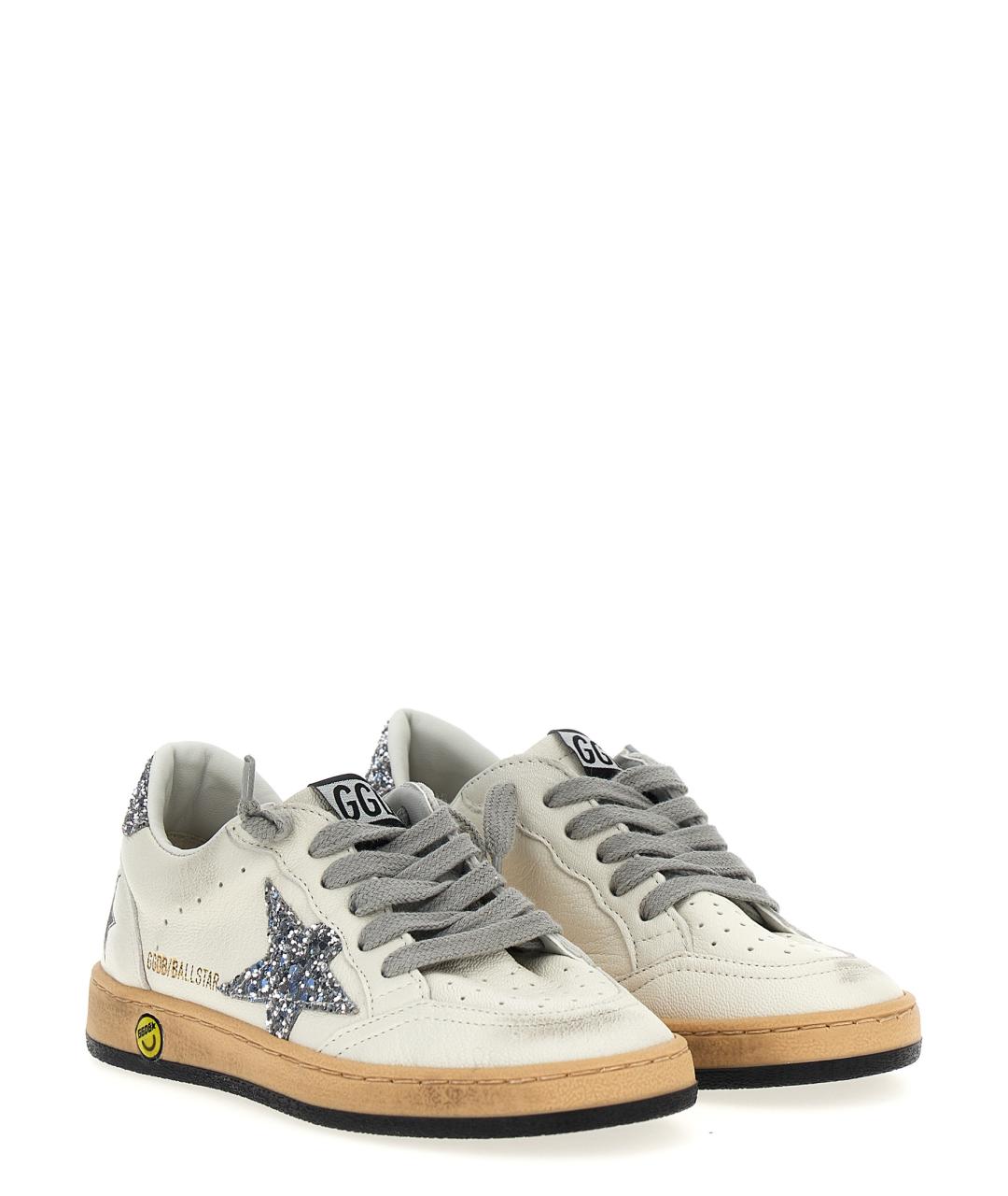 GOLDEN GOOSE Мульти кожаные кеды, фото 1