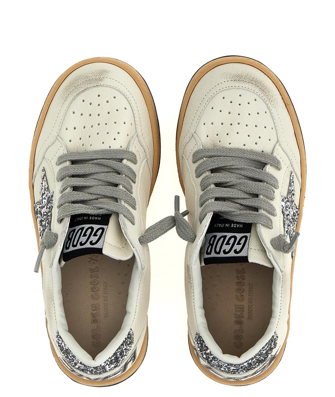 GOLDEN GOOSE Мульти кожаные кеды, фото 3