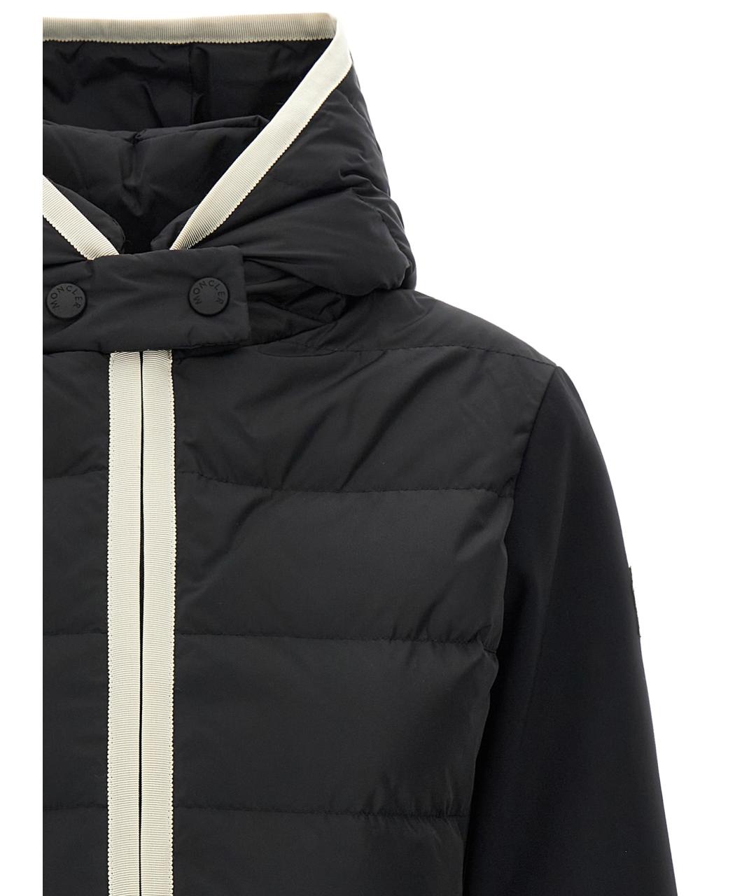 MONCLER GRENOBLE Черная полиамидовая куртка, фото 3