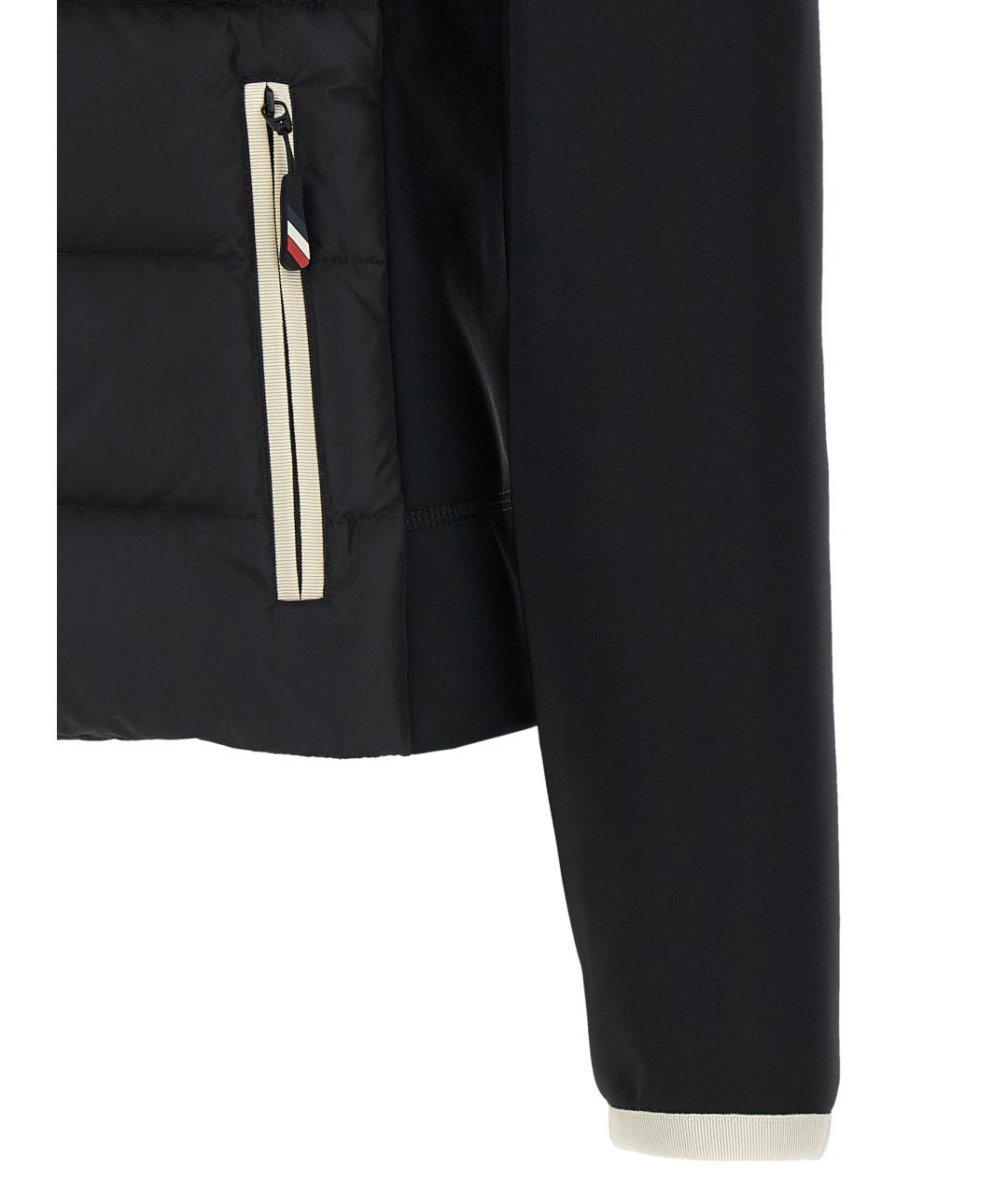 MONCLER GRENOBLE Черная полиамидовая куртка, фото 4