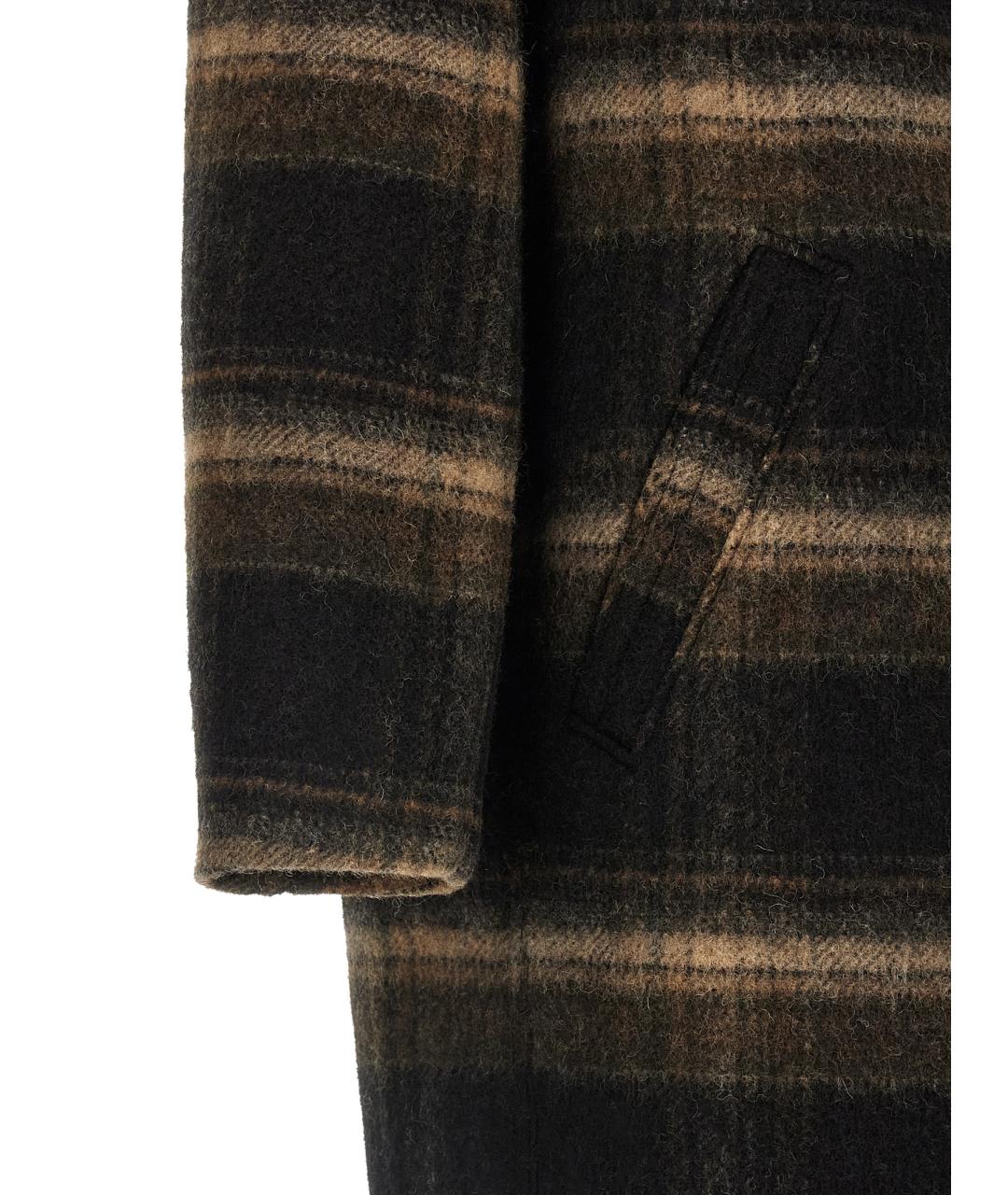 ISABEL MARANT ETOILE Мульти шерстяное пальто, фото 4