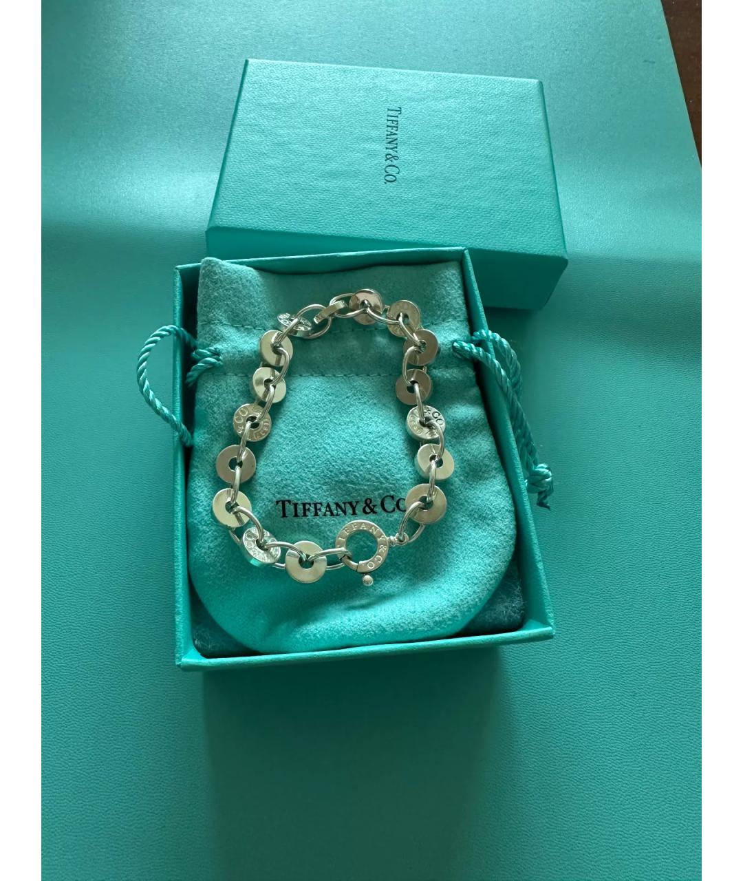 TIFFANY&CO Серебряный серебряный браслет, фото 9