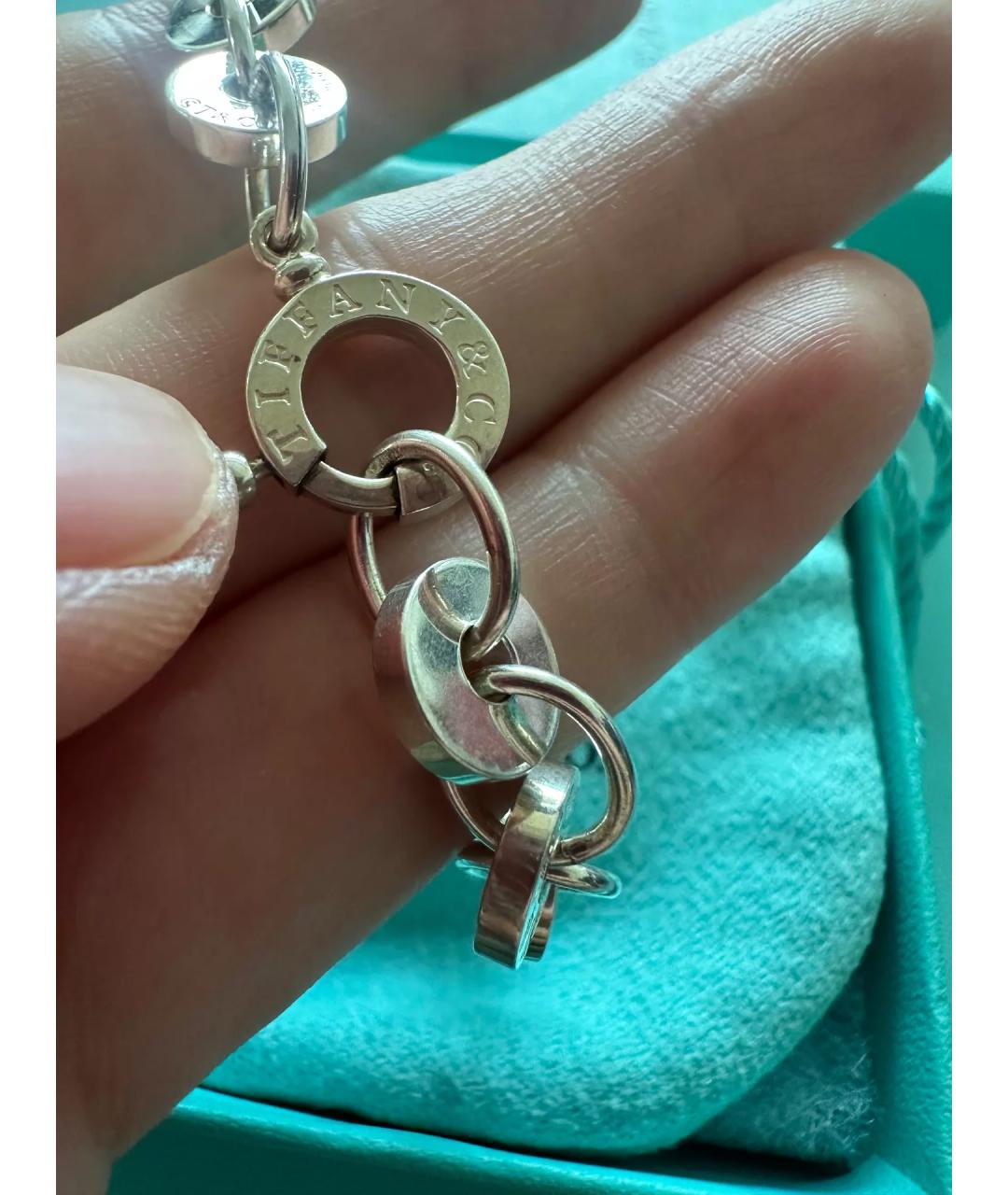 TIFFANY&CO Серебряный серебряный браслет, фото 4