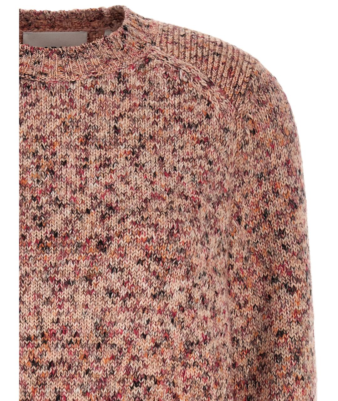 ISABEL MARANT ETOILE Розовый шерстяной кардиган, фото 3