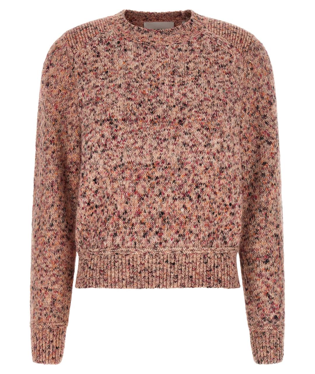 ISABEL MARANT ETOILE Розовый шерстяной кардиган, фото 1
