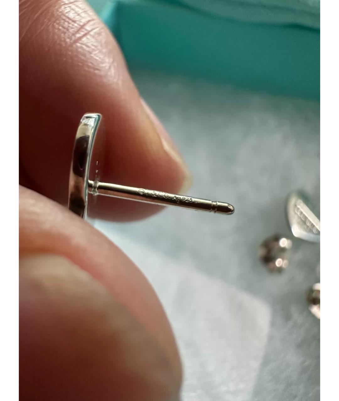 TIFFANY&CO Серебряные серебряные серьги, фото 3
