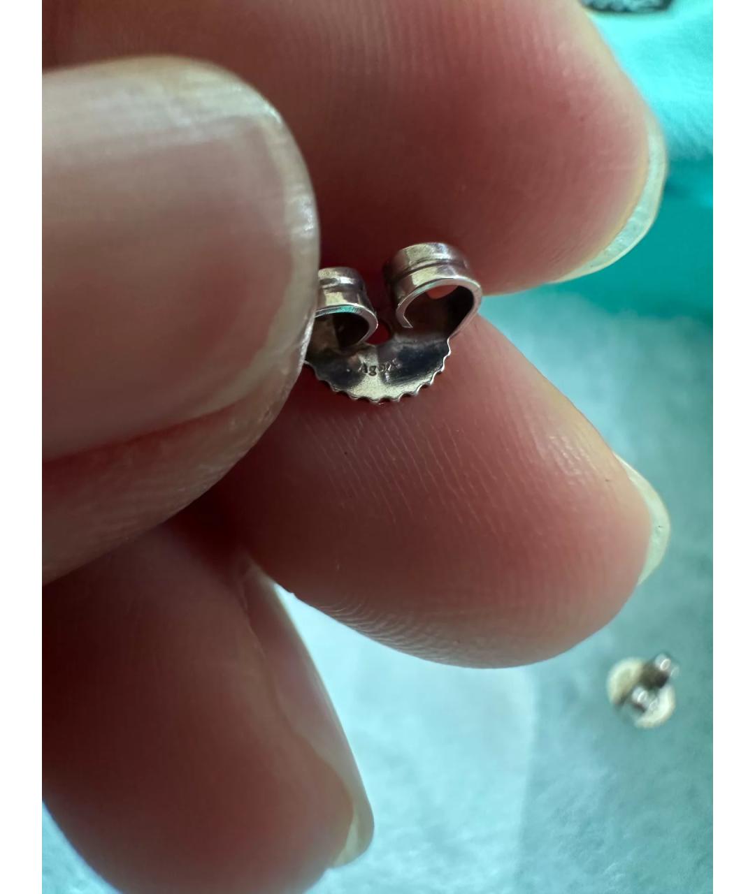 TIFFANY&CO Серебряные серебряные серьги, фото 8