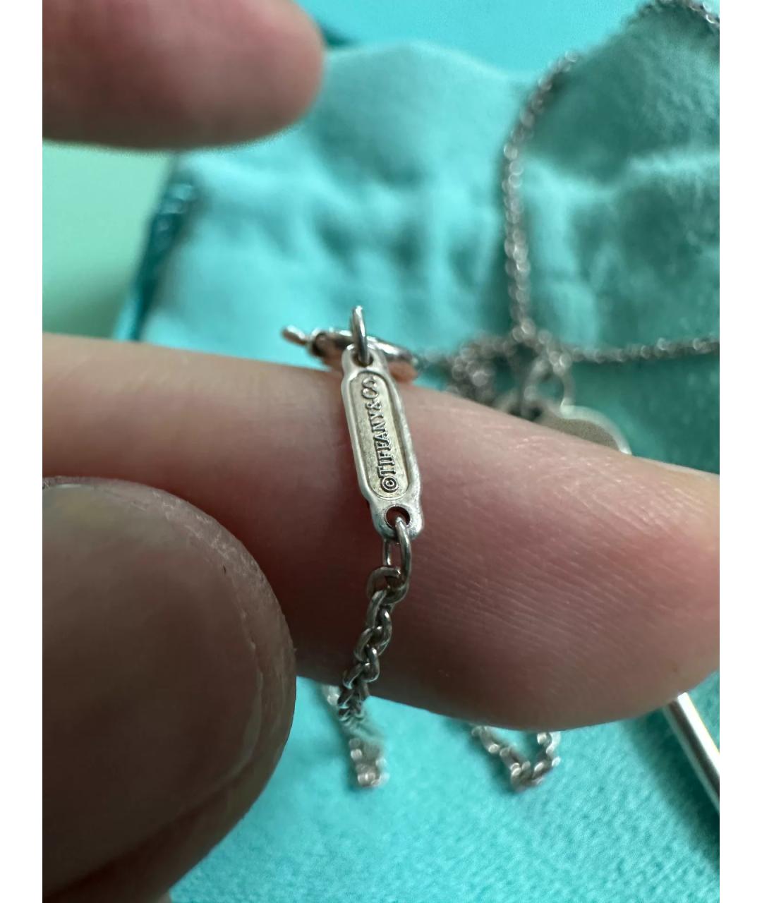 TIFFANY&CO Серебряное серебряное колье, фото 6