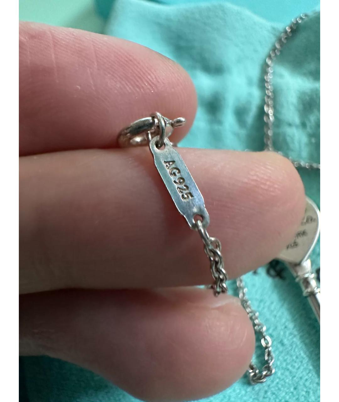 TIFFANY&CO Серебряное серебряное колье, фото 5