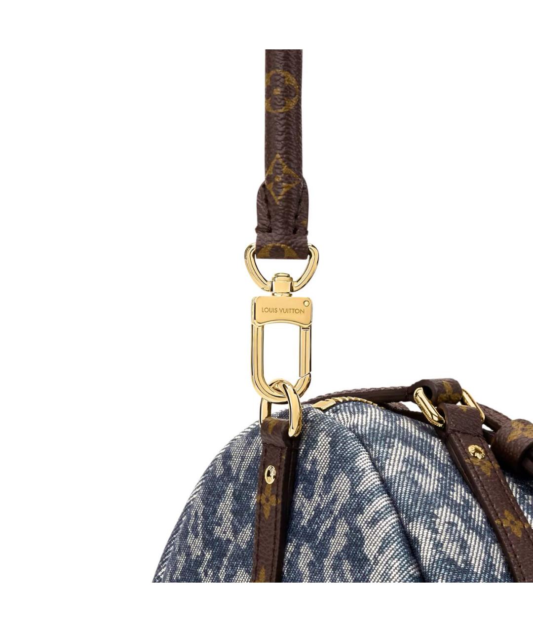 LOUIS VUITTON Синяя сумка через плечо, фото 2