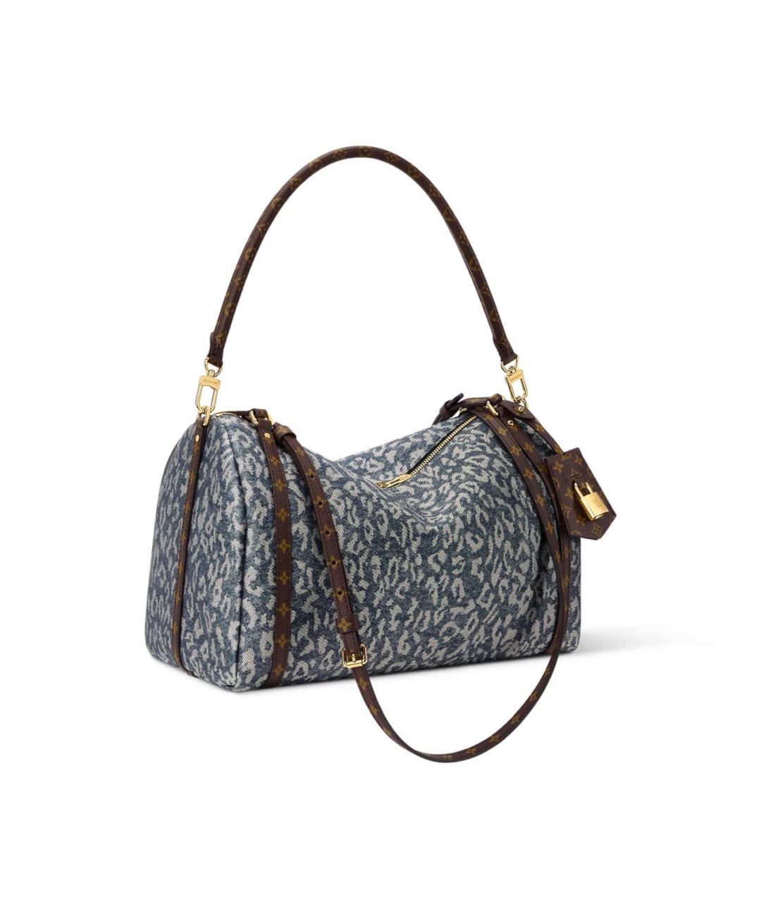 LOUIS VUITTON Синяя сумка через плечо, фото 3