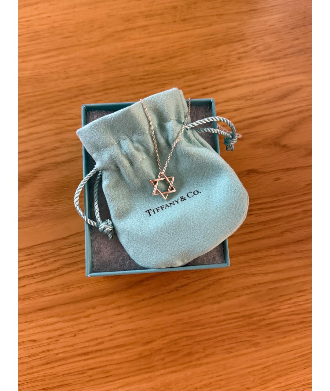 TIFFANY&CO Серебряное серебряное колье, фото 7