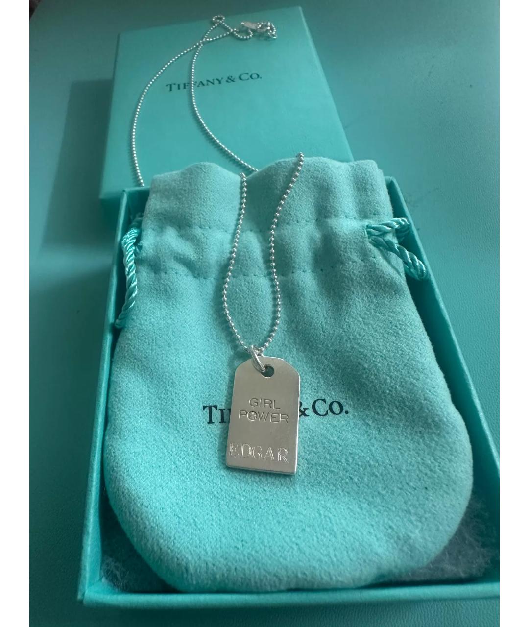 TIFFANY&CO Серебряное серебряное колье, фото 6