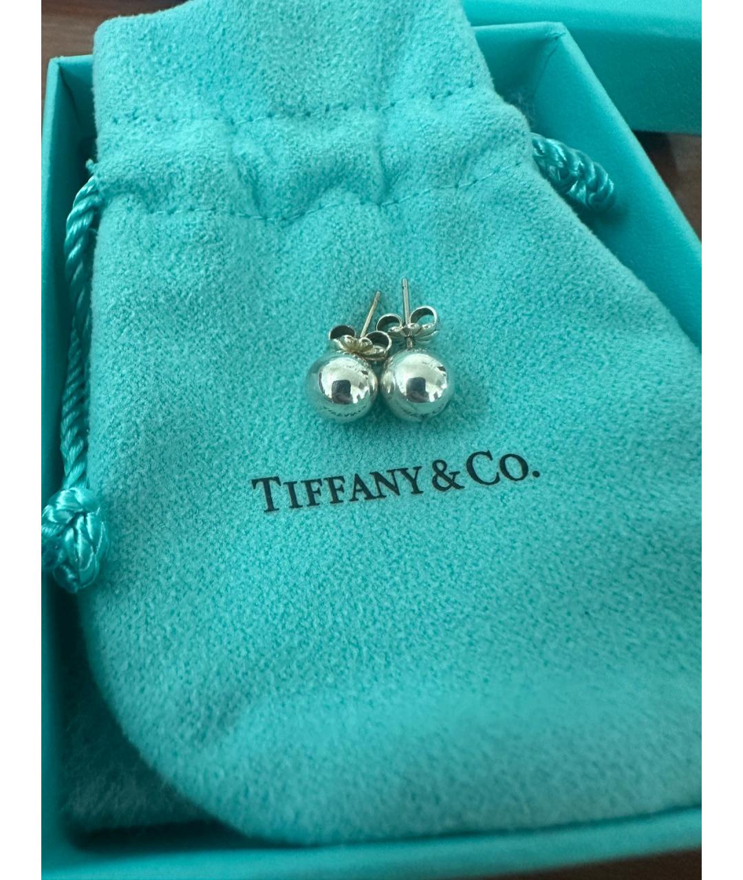 TIFFANY&CO Серебряные серебряные серьги, фото 9